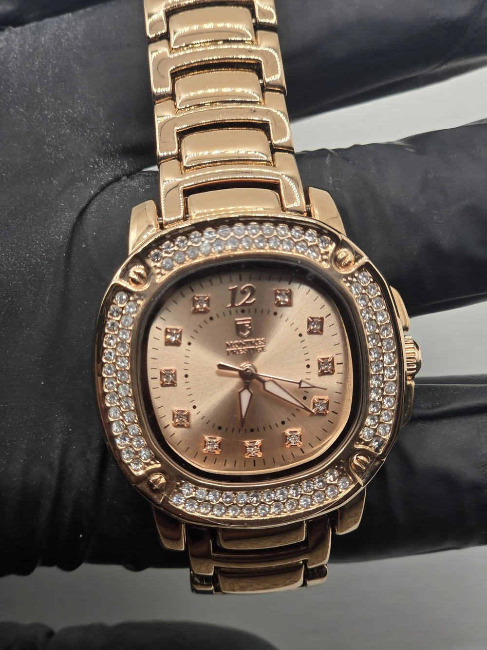 Rose Gold Crystal Accent Women's Watch - INVICTA
